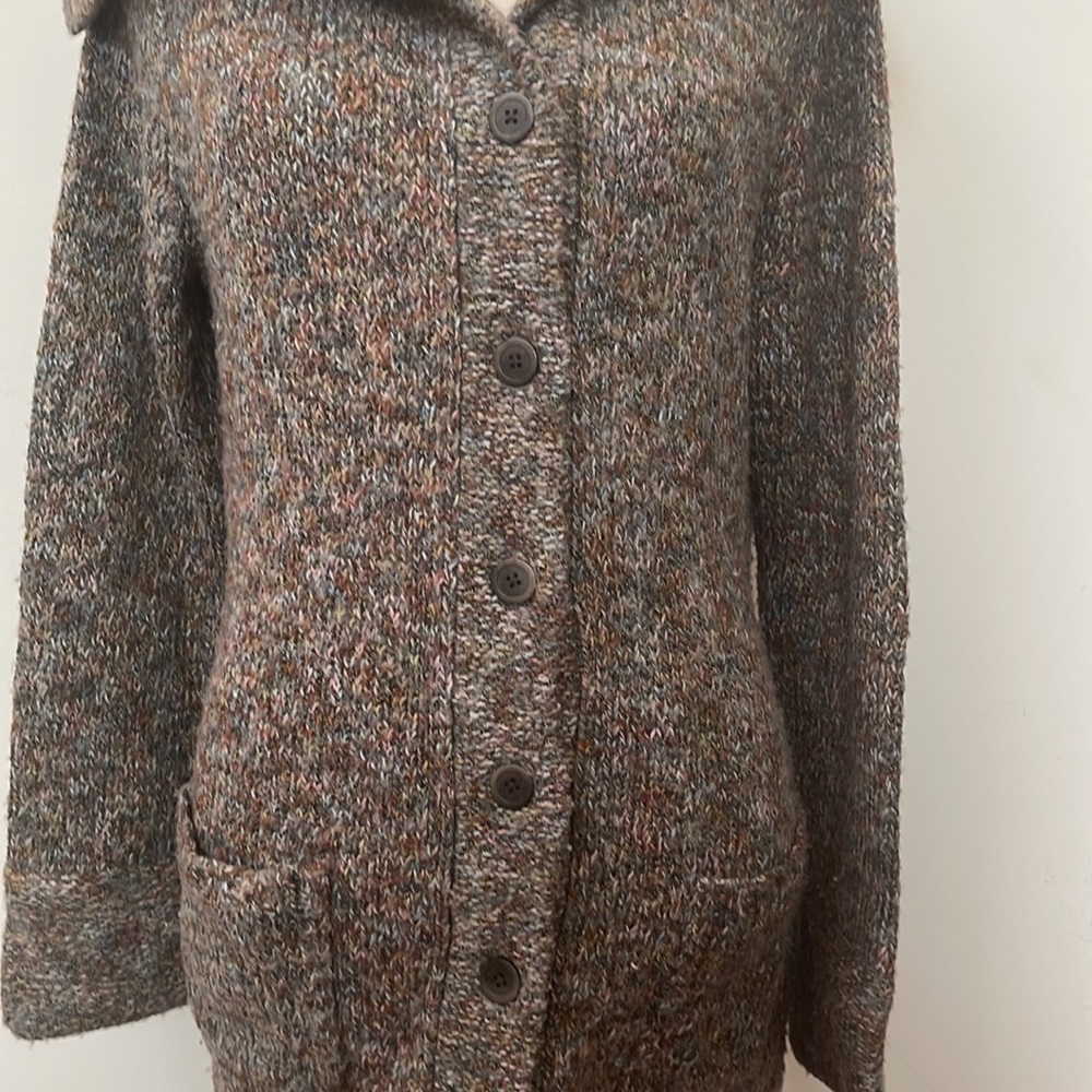 The Limited Long Belted Shawl Collar Cardigan Sweater - Picture 5 of 15